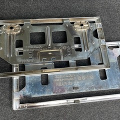 ホンダ 純正 ナンバーフレーム 中古 前後セット
の画像