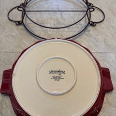 この冬からこのお皿でお料理を楽しんで下さいの画像