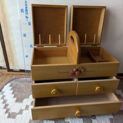 裁縫箱の画像