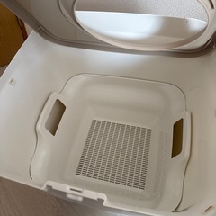 アイリスオーヤマ　　　ラクリーン 猫トイレ　消臭システムトイレ 上からタイプ の画像