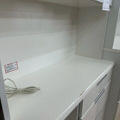 ★リユースのサカイ高崎店★TJ13428  食器棚 白 H201×D42×W100 クリーニング済みの画像