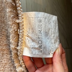 シャギーラグ130×185の画像