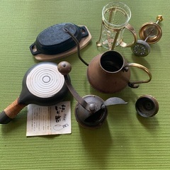 コーヒー、茶セットの画像