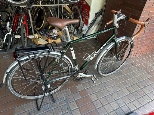 ★稀少品★　ビンテージ　DAWES　Galaxy　クロモリフレーム　3×9speed　グリーン