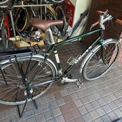 ★稀少品★　ビンテージ　DAWES　Galaxy　クロモリフレーム　3×9speed　グリーンの画像