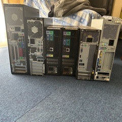 スリムタワーPC 6台 ジャンクの画像