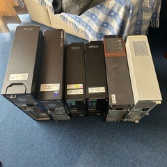 スリムタワーPC 6台 ジャンクの画像
