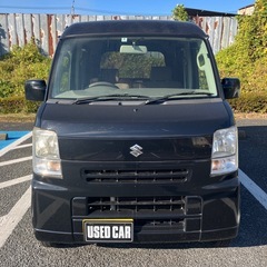 スズキ エブリイ ジョイン 4WD 車検付き ブラックパール