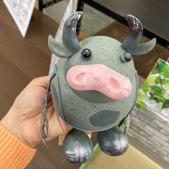 【リユースのサカイ広島石内店】新品！！ゆらゆらアニマルcowさん/クリ-ニング済み/HG-7976/広島市　雑貨　佐伯区　雑貨　南区　雑貨　西区　雑貨　東区　雑貨　中区　雑貨　安佐南区　雑貨　安佐北区　雑貨　安芸郡　雑貨　　海田町　雑貨の画像