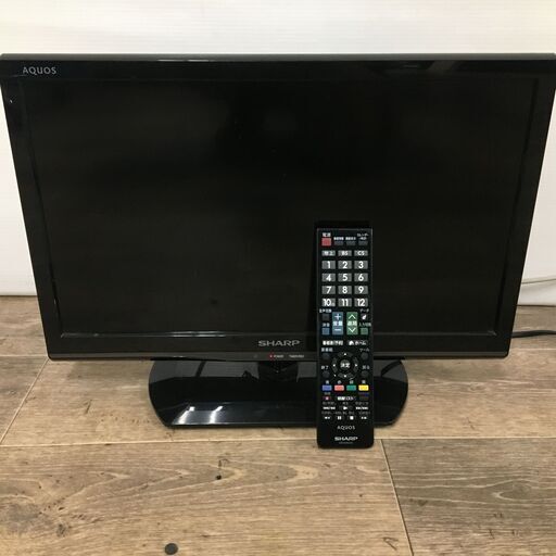 SHARP/シャープ 液晶テレビ LC-19K20 19V型 動作確認済 2014年製 25k菊E