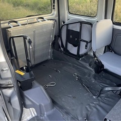 福祉車両！車いす移動車！ハイゼットバン！オートマ！4WD！スロープ、ウインチ付！車検R8/7月まで！地デジナビバックカメラ！の画像