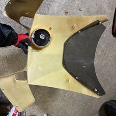 NS1 片目耐久　FRP カウル　スモークスクリーン付きの画像