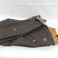 札幌市 清田区 SESSIONS セッションズ スノーボードウエア Mサイズ ゴアテックス GORE-TEX ブラック×ブラウンの画像