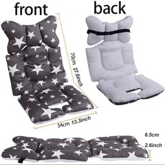 【新品未使用】ベビーカー チャイルドシート クッションの画像