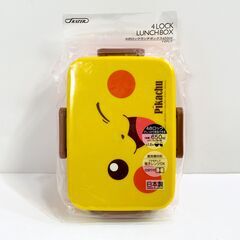【新品未開封】ポケモン ピカチュウ 弁当箱 650ml＆ランチクロス セット 日本製 スケーター製 2点セット ランチボックス E0EY0118の画像