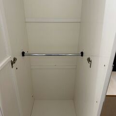★リユースのサカイ高崎店★TJ13429 (株)ニトリファニチャー ワードローブ 白 H200×D54.5×W99.5 クリーニング済みの画像