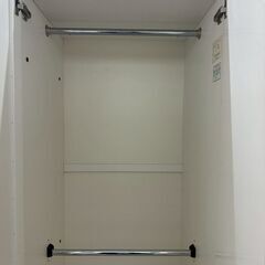 ★リユースのサカイ高崎店★TJ13429 (株)ニトリファニチャー ワードローブ 白 H200×D54.5×W99.5 クリーニング済みの画像