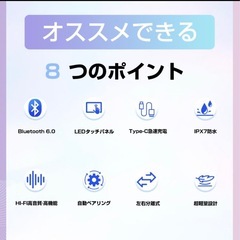 オープンイヤーイヤホンの画像