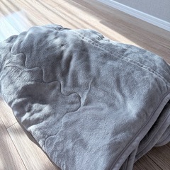 ニトリ　2枚合わせ毛布 シングル(Nウォーム)の画像