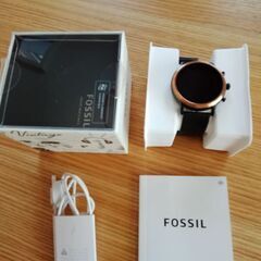 FOSSIL スマートウォッチ　ジャンク品の画像