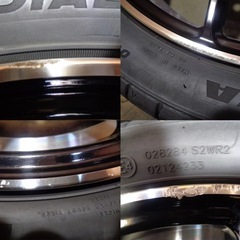 中古タイヤホイール4本SET SSR GTX02 16×5J 100/4 +48 グロスブラック MINERVA RADIAL F205 165/45R16 2021年製造 軽自動車 インチアップの画像