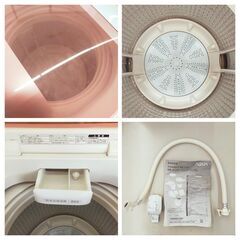 【ジモティー割引で最大15％OFF⭐️】2020年製 AQW-KSGP7H AQUA 洗濯機の画像