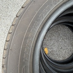 14インチ　155/65R14 バリ山4本の画像