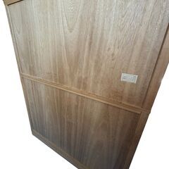 【お引取 限定】アンティーク木製タンス　７段ハイチェスト　北欧衣類収納家具　＊022-Hの画像