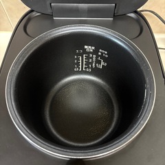 炊飯器　山善　3合炊きの画像