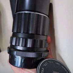 極上品 Pentax SMC Takumar 6x7 200mm f/4 中判レンズ 67 ★希少な純正キャップ付きの画像