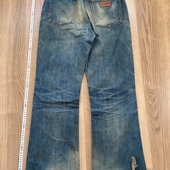 デニム　ジーンズ　ラングラーの画像