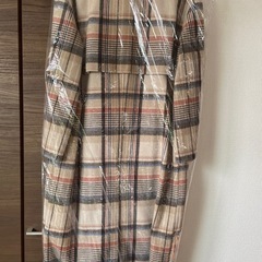 Mila Owen チェックコートの画像