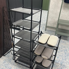 ほぼ未使用！玄関収納セットの画像