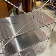 無印良品｜5段ステンレスユニットシェルフの画像