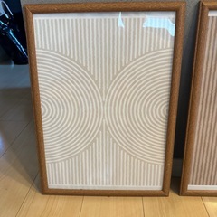 アート3枚セット　額縁付きの画像