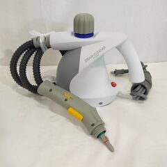 △ IRIS OHYAMA アイリスオーヤマ スチームクリーナー コンパクトタイプ STM-304W 動作確認済 製造年記載無し 付属品の欠品あり 現状渡しの画像