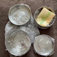 【美品】ラタン製 3段バスケットワゴン（キャスター付き）の画像