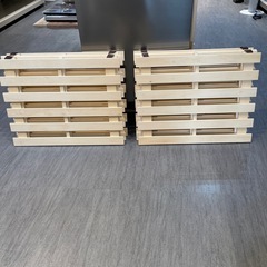 【すのこベッド  セミダブル】クリーニング済み【管理番号】  1121 橋の画像