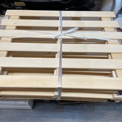 【すのこベッド  セミダブル】クリーニング済み【管理番号】  1121 橋の画像