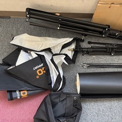 オークション出品機材　照明などの画像