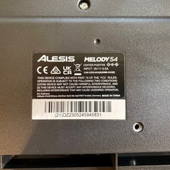Alesis キーボード ピアノ 54鍵盤の画像