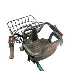 パナソニック 電動アシスト自転車 ELAD033 20インチ 16Ah 22ギュットアニーズ サドル破れ有り 中古の画像