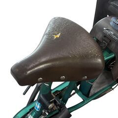 パナソニック 電動アシスト自転車 ELAD033 20インチ 16Ah 22ギュットアニーズ サドル破れ有り 中古の画像