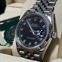 Rolex デイトジャスト36mm 10Pダイヤの画像