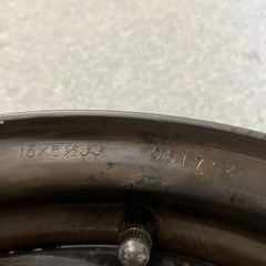 スチールホイール195 /65 R15用4本セット　室内保管　美品の画像