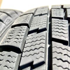 超美品 アルミホイール スタッドレス 4本セット DUNLOP 155/65R13  ウィンターマックスの画像