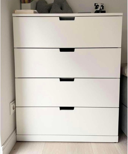 IKEA NORDLI ノールドリ　4段チェスト