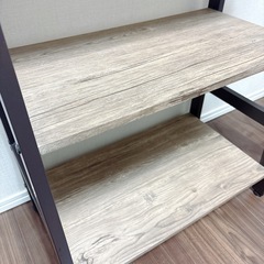 オープンシェルフ　ウッドラック　棚の画像