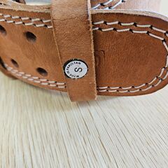 VALEO パワーベルト レザー 本革 トレーニング 筋トレ ベルト ウエイト パワーリフティングの画像