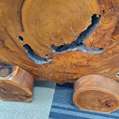 【リサイクルショップどりーむ天保山店】NO.4978　置物　飾りもの　屋久杉　おすすめ商品です(≧▽≦)の画像